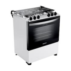 Fogão 5 Bocas Brastemp BFS5NDB Forno 96L Queimadores Rápidos Bivolt Branco