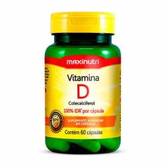 Vitamina D 100% IDR 60 Capsulas Maxinutri