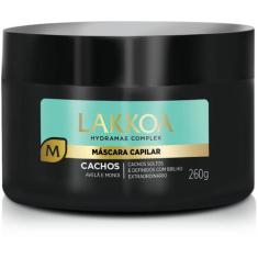 Mascara Capilar Cachos Avelã e Monoi Cacheados Lakkoa 260g