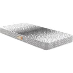 Colchão Solteiro Espuma D28 Ecoline 88x188x14 - Cinza - Ecoflex, Cinza