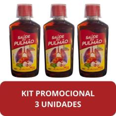 Suplemento Alimentar Nectamel S do Pulmão Frasco 300ml Kit 3 Unidades