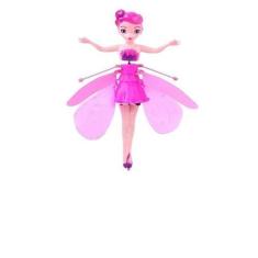 Boneca Princesa Aerocraft Fada Voadora Rosa 19Cm Sensor Nº5 - Draik