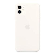 Capa Silicone íPhone 11 Branco