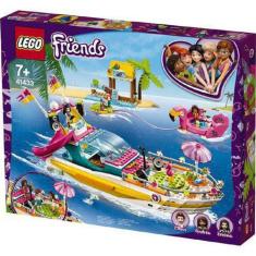 Brinquedo Blocos De Montar Lego Friends Barco De Festa 41433
