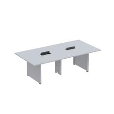 Mesa de Reunião 2400x1200 Mrcpb2412pp Cinza