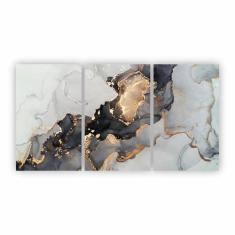 Quadro Canvas Premium Abstrato Arte Moderna 125X65Cm - Plimshop