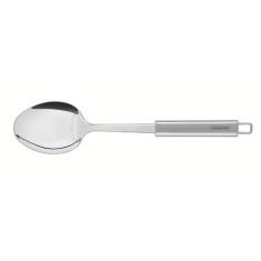 Colher para arroz tramontina marffim em aço inox, Prata, 1