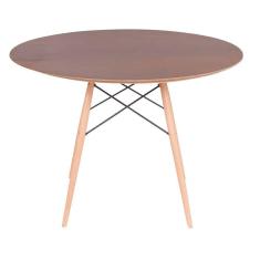 Mesa Eames Eiffel Redonda 120cm - Imbuia