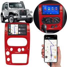 Kit Multimídia Carplay Troller 2009 A 2014 7 Pol MP5 Touch-screen + Câ