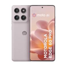 Smartphone Motorola Edge 60 Pro 5G Rosa 512GB, 12GB RAM + 12GB Ram Boost, Tela 6.7" 120Hz, Câmera Sony LYTIA 700C 50MP e Dimensity 8350 Extreme