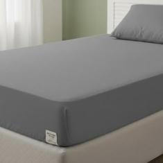 Lençol Solteiro Avulso Elástico 0,88m x 1,88m x 0,20m Várias Cores - R