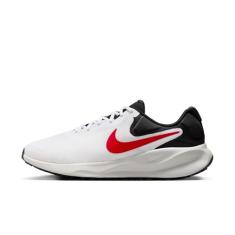 Nike Tênis infantil unissex Revolution 7 (criança pequena), Pó de fóton preto vermelho fogo branco, 14