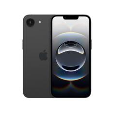 iPhone 16E Apple 256GB, Câmera 48MP, Tela Super Retina XDR 6,1", Preto