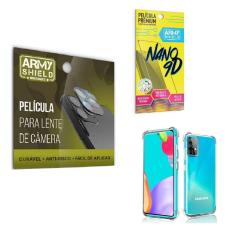 Película De Câmera E Tela Samsung A52 + Capinha Anti Shock