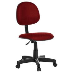 Cadeira De Escritório Executiva Vermelho Rcp - Goldflex