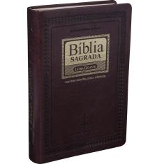 Bíblia Sagrada Letra Gigante Tamanho Revista Corrigida Arc