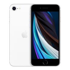IPhone se Apple (64GB) Branco tela 4.7 Câmera 12MP iOS vídeos em 4k acompanha fone de ouvido e carregador