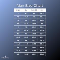 Nautica Tênis masculino: Atlético, confortável, casual com cadarço moderno tênis de caminhada, Azul-marinho Aron, 41