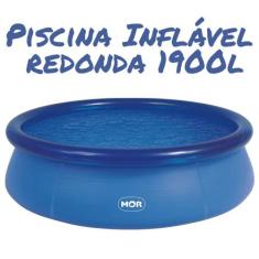 Piscina Splash Fun Redonda Inflável 2400 / 1900 / 3400 Litros Mor, 190