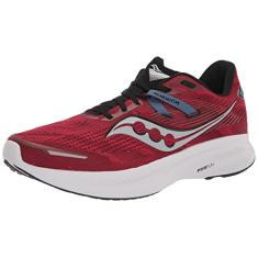 Saucony Tênis masculino Guide 16, Dália/Preto, 8