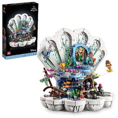 43225 LEGO® ǀ Disney Concha Real da Pequena Sereia; Conjunto de Construção (1.808 Peças)