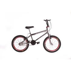Bicicleta Aro 20 Cromada Freios V-brake-Unissex