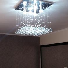 Lustre De Cristais Leg timos K9 Para Hall Com 40cm De Altura,