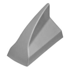 Antena de teto Shark receptiva universal tubarão prata - Antico