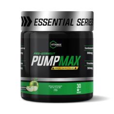 Pré Treino Pump Max 210g Vitamax Nutrition, Maçã Verde