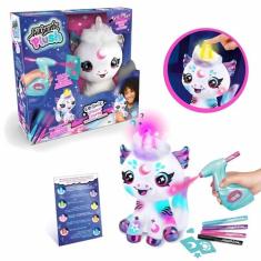 Pelúcia Unicórnio Para Pintar Airbrush Plush com Luz F0193-5 -fun