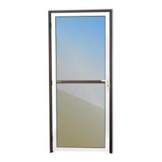 Porta Vidrão Super 25 Vidro Reflex 210cm X 90cm Brimak Abertura Direit