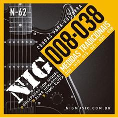 ENCORDOAMENTO NIG GUITARRA 008 N62