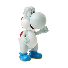 Super Mario - Boneco 2.5 polegadas Colecionável - Yoshi Blanco