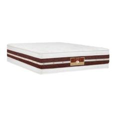 Colchão Casal Castor Silver Star Air Double Face Pocket Hibrido 138x18