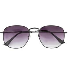 Óculos De Sol Uva Hexagonal Preto - Shark Óculos