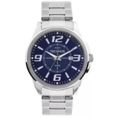 Relógio Technos Masculino  Prata Analógico 2115KZZS1A-Masculino