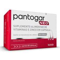 Pantogar Neo com 60 Cápsulas