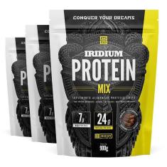 Kit Iridium Protein Mix - 3 unidades com 900g cada - Iridium Labs-Unissex