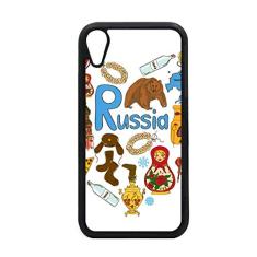 Capa para iPhone XR da Catedral de São Basílio da Rússia para proteção de telefone