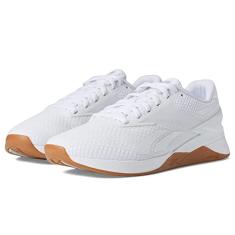 Reebok Tênis feminino Nano X3 Mesh Lifestyle casual e moderno, Calçado branco/cinza frio/borracha Reebok, 38