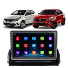 Kit multimidia android 9" argo 18/22 fiat - E-Droid, Black Piano