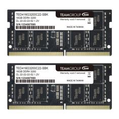 Memória ram teamgroup Elite DDR4 32 gb (2 x 16 gb) 3200 MHz