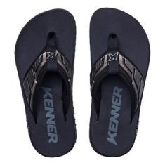 Sandália Kenner Kivah Full Force Masculina Preto/Grafite-Masculino