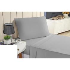 Jogo De Cama Box Lençol Solteiro 3 Peças 100 ALGODÃO Percal 200 Fios L