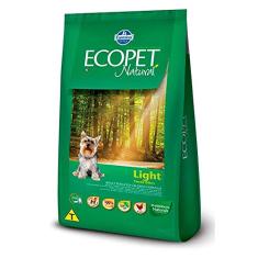 ECOPET Ração Farmina Ecopet Natural Light Para Cães Adultos Com Tendência A Obesidade De Raças Pequenas