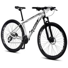 Bicicleta Aro 29 KRW Alumínio Shimano Altus 24 Vel Freio Hidráulico e Cassete S37
