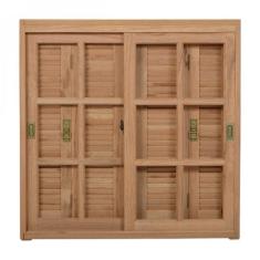 Janela Pantográfica Quadriculada Je121 Esel 120x120x14cm