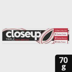 Creme Dental com flúor Closeup Triple Menta Americana 70g