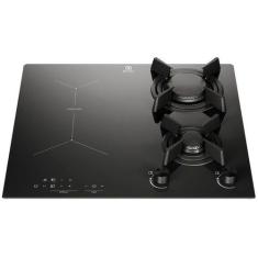Cooktop 4 Bocas de Indução e a Gás Electrolux Híbrido 2 de Indução e 2