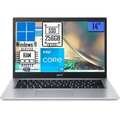 Notebook Acer Aspire 5 A514-54-385S Prata I3 4Gb 256Gb 14